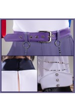 2XXT Cosplay Vtuber Seraph Dazzlegarden VOLTACTION x 3SKM Fusion Live IMPACT Cosplay Costume
